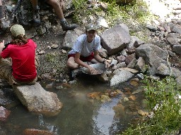 Gold Panning at Cypher's Mine